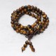 Tibetan Tiger Eye Prayer Mala Bracelet