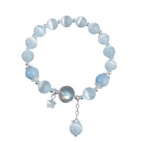 Cat's Eye Moonstone Butterfly Star Bracelet Cat's Eye Moonstone Butterfly Star Bracelet