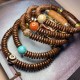 Nine-Eye Dzi Bead Wealth Bracelet Nine-Eye Dzi Bead Wealth Bracelet