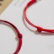 925 Silver Luck Bead Red String Braided Bracelet 925 Silver Luck Bead Red String Braided Bracelet