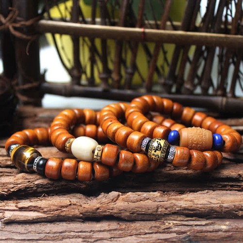 Tibetan Yak Bone Om Mani Padme Hum Strength Bracelet Tibetan Yak Bone Om Mani Padme Hum Strength Bracelet