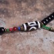108 Beads Ebony Wood Dzi Bead Balance Bracelet 108 Beads Ebony Wood Dzi Bead Balance Bracelet