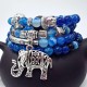 Agate Elephant Buddha Hope Bracelet Agate Elephant Buddha Hope Bracelet
