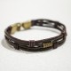 Vintage Leather Brown Rope Bracelet Vintage Leather Brown Rope Bracelet