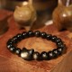 Gold & Silver Sheen Obsidian Lucky Cat Protection Bracelet Gold & Silver Sheen Obsidian Lucky Cat Protection Bracelet