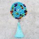 108 Turquoise Beads Yoga Meditation Necklace 108 Turquoise Beads Yoga Meditation Necklace