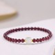 Garnet Jade Bead Purification Bracelet Garnet Jade Bead Purification Bracelet
