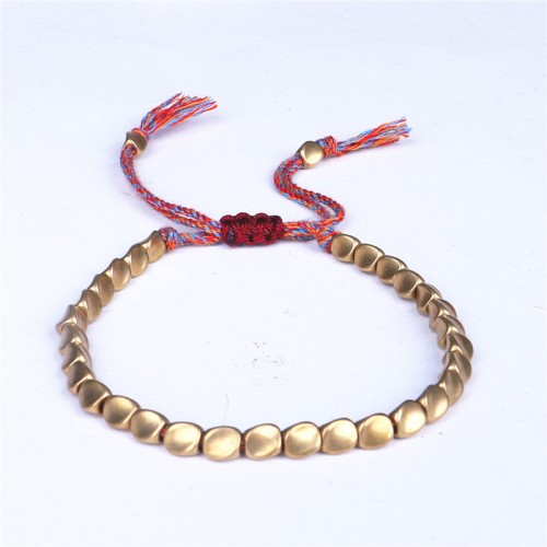 Tibetan Copper Beads Healing Luck Bracelet Tibetan Copper Beads Healing Luck Bracelet