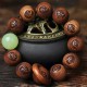 Tibetan Rosewood Engraved Tiger Protection Bracelet Tibetan Rosewood Engraved Tiger Protection Bracelet