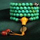 Tibetan Turquoise Mala Balance Necklace Tibetan Turquoise Mala Balance Necklace