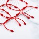 Evil Eye Seven Knot Red String Protection Bracelet Evil Eye Seven Knot Red String Protection Bracelet
