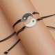 2pcs Yin Yang Hematite Couple Bracelet 2pcs Yin Yang Hematite Couple Bracelet