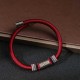 Sterling Silver Om Mani Padme Hum Peace Bracelet