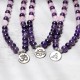Rose Quartz & Amethyst Mala Bead Bracelet Rose Quartz & Amethyst Mala Bead Bracelet