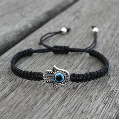 Handmade Hamsa Symbol Protection Bracelet