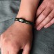 Tibetan Jade Black Rope Couple Bracelet