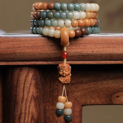 108 Beads Bodhi Seed Green Tara Peace Harmony Bracelet 108 Beads Bodhi Seed Green Tara Peace Harmony Bracelet