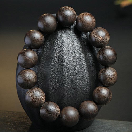 108 Mala Agarwood Peace Strength Calm Bracelet 108 Mala Agarwood Peace Strength Calm Bracelet