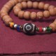 Bodhi Seed Dzi Bead Peace Tassel Bracelet Bodhi Seed Dzi Bead Peace Tassel Bracelet