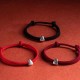 925 Silver Fu Character Blessing Braided Bracelet 925 Silver Fu Character Blessing Braided Bracelet