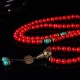 Tibetan Red Turquoise Lucky Necklace Tibetan Red Turquoise Lucky Necklace