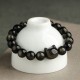 Gold & Silver Sheen Obsidian Lucky Cat Protection Bracelet Gold & Silver Sheen Obsidian Lucky Cat Protection Bracelet