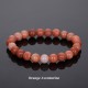 Stone Quartz Healing Beads Bracelet Stone Quartz Healing Beads Bracelet