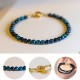 Natural Blue Tiger Eye Protection Bracelet