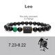 Zodiac Black Onyx Adjustable Bracelet Zodiac Black Onyx Adjustable Bracelet