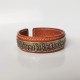 Om Mani Padme Hum Dragon Phoenix Copper Leather Cuff Bracelet Om Mani Padme Hum Dragon Phoenix Copper Leather Cuff Bracelet