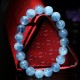 Aquamarine Beads Peace Healing Bracelet Aquamarine Beads Peace Healing Bracelet