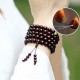 108 Mala Beads Small Leaf Red Sandalwood Amber Bracelet 108 Mala Beads Small Leaf Red Sandalwood Amber Bracelet