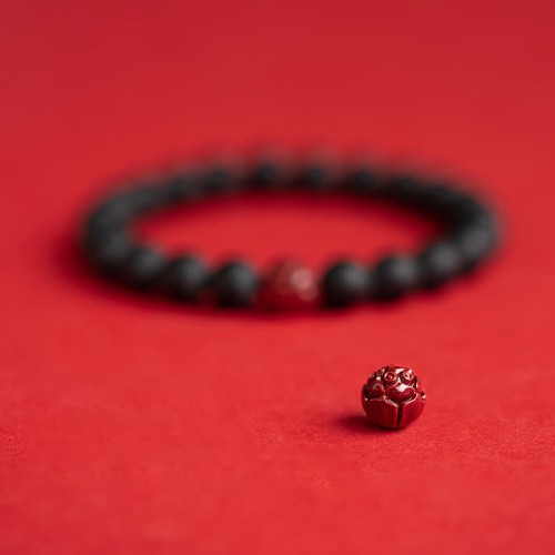 Tibetan Cypress Cinnabar Lotus Healing Bracelet Tibetan Cypress Cinnabar Lotus Healing Bracelet