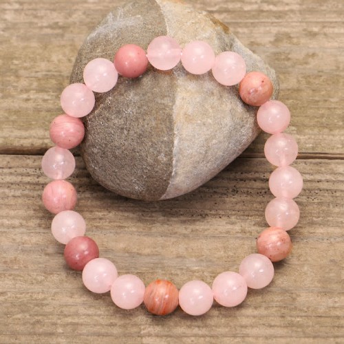 108 Mala Pink Crystal Love Tassel Bracelet 108 Mala Pink Crystal Love Tassel Bracelet