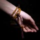 Tibet Yak Bone Amber Balance Bracelet Tibet Yak Bone Amber Balance Bracelet