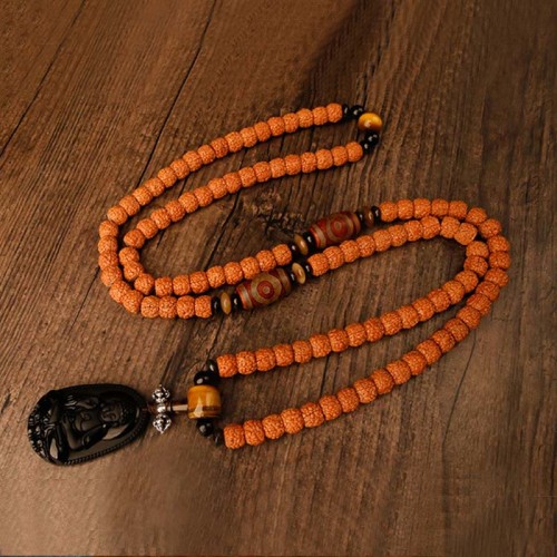 Rudraksha Bodhi Seed Zodiac Buddha Wealth Bracelet Rudraksha Bodhi Seed Zodiac Buddha Wealth Bracelet