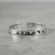 Tibetan Mantra White Copper Bracelet Tibetan Mantra White Copper Bracelet