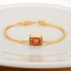 18K Gold Om Mani Padme Hum Koi Fish Luck Bracelet 18K Gold Om Mani Padme Hum Koi Fish Luck Bracelet