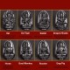 Rudraksha Bodhi Seed Zodiac Buddha Wealth Bracelet Rudraksha Bodhi Seed Zodiac Buddha Wealth Bracelet
