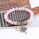 Natural Gemstone Tree of Life Lucky Charm Bracelet