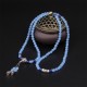 108 Beads Blue Crystal Healing Mala Bracelet 108 Beads Blue Crystal Healing Mala Bracelet