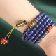 Lapis Lazuli Positive Mala Bracelet