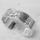 Tibetan Lotus White Copper Luck Bracelet Tibetan Lotus White Copper Luck Bracelet