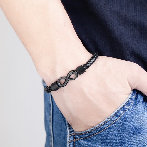 Titanium Steel Endless Knot Balance Bracelet Titanium Steel Endless Knot Balance Bracelet