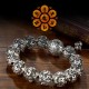 Tibetan Om Mani Padme Hum Alloy Beads Bracelet