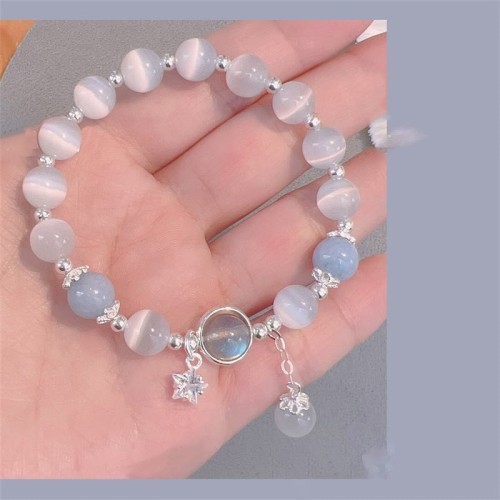 Cat's Eye Moonstone Butterfly Star Bracelet Cat's Eye Moonstone Butterfly Star Bracelet