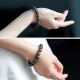 Natural Rainbow Obsidian Positive Bracelet Natural Rainbow Obsidian Positive Bracelet