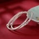 999 Silver Peace & Joy Kids Protection Bangle