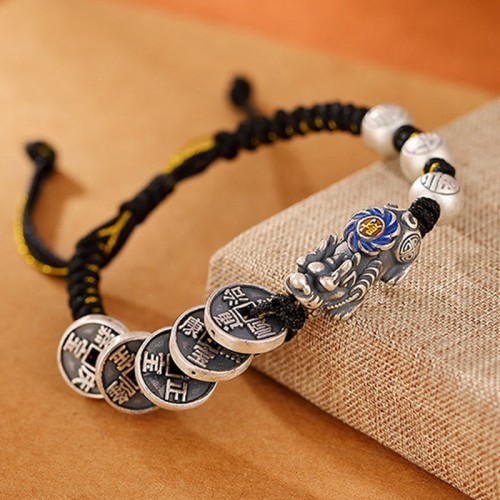 Feng Shui PiXiu Copper Coin Wealth Bracelet Feng Shui PiXiu Copper Coin Wealth Bracelet