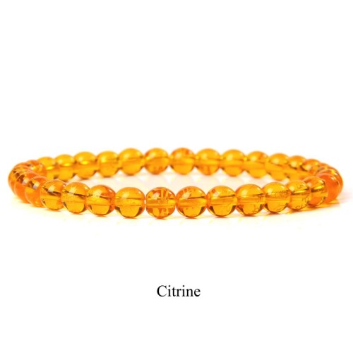 Stone Quartz Healing Beads Bracelet Stone Quartz Healing Beads Bracelet